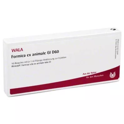 Formica ex animale GL D 60 ampulla, 10X1 ml
