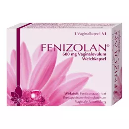 FENIZOLAN 600 mg hüvelyi hüvely, 1 db