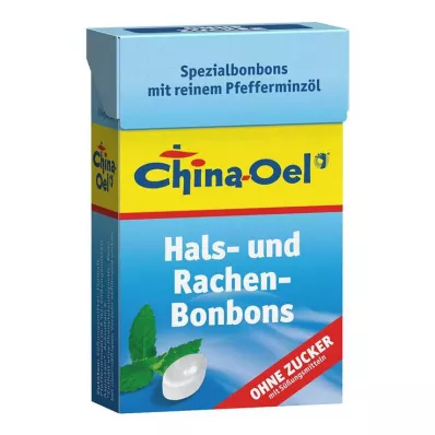 CHINA ÖL Torok- és köhögés elleni édesség cukor nélkül, 40 g CHINA ÖL Torok- és köhögés elleni édesség cukor nélkül, 40 g
