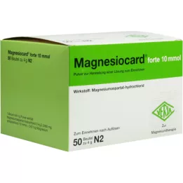 MAGNESIOCARD forte 10 mmol Plv.z.Her.e.Ls.z.Einn., 50 db