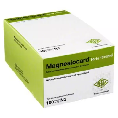 MAGNESIOCARD forte 10 mmol Plv.z.Her.e.Ls.z.Einn., 100 db