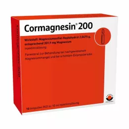 CORMAGNESIN 200 ampulla, 10X10 ml
