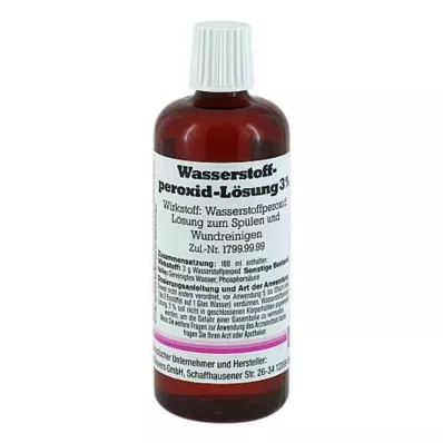 WASSERSTOFFPEROXID 3%-os oldat, 100 ml
