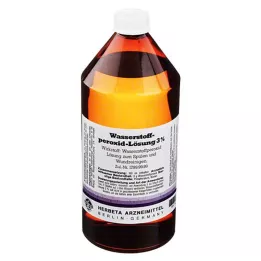 WASSERSTOFFPEROXID 3%-os oldat, 1000 ml