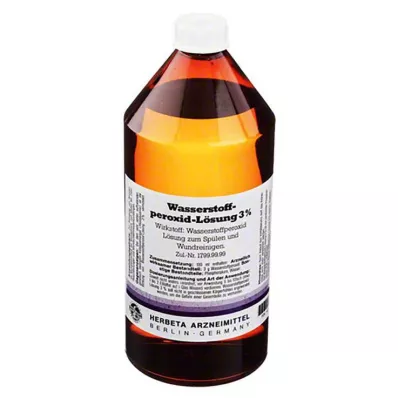 WASSERSTOFFPEROXID 3%-os oldat, 1000 ml