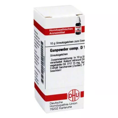 GUNPOWDER comp.D 12 golyó, 10 g