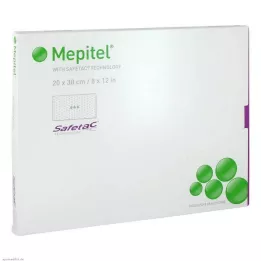 MEPITEL Szilikonhálós kötszer 20x30 cm steril, 5 db