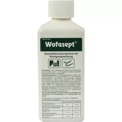 WOFASEPT Műszer- és felületfertőtlenítés, 250 ml