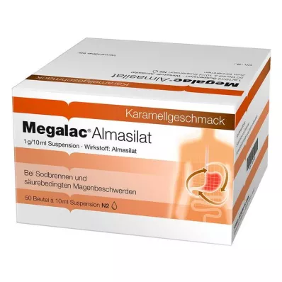 Megalac Almasilate szuszpenzió, 50X10 ml