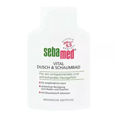 SEBAMED Vital tusfürdő + habfürdő, 200 ml
