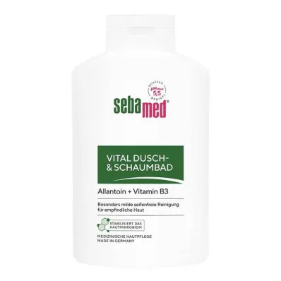 SEBAMED Vital tusfürdő + habfürdő, 400 ml