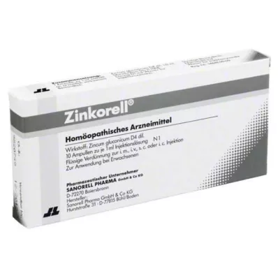 ZINKORELL Ampullák, 10X1 ml