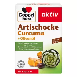 DOPPELHERZ Articsóka+Olivaolaj+Curcuma kapszula, 30 kapszula