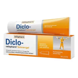 DICLO-RATIOPHARM Fájdalomgél, 100 g
