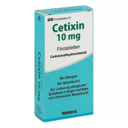CETIXIN 10 mg filmtabletta, 20 db