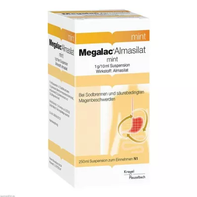 Megalac Almasilat menta szuszpenzió, 250 ml