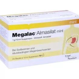 MEGALAC Almásilát menta szuszpenzió, 20X10 ml