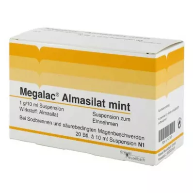 Megalac Almasilat menta szuszpenzió, 20x10 ml