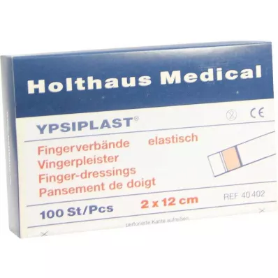 FINGERVERBAND Ypsiplast 2x12 cm-es rugalmas bőr, 100 db FINGERVERBAND Ypsiplast 2x12 cm-es rugalmas bőr, 100 db