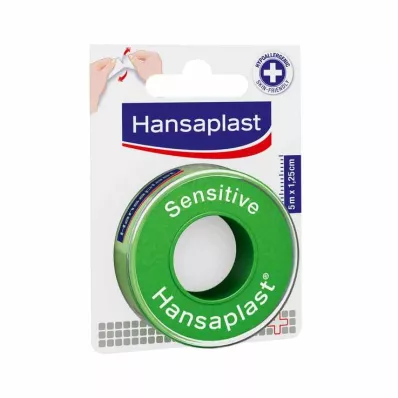HANSAPLAST Érzékeny rögzítő tapasz 1,25 cm x 5 m, 1 db
