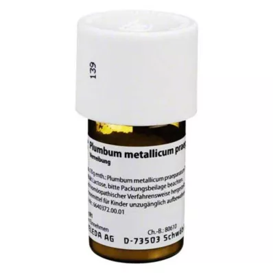PLUMBUM METALLICUM praep. D 6 trituráció, 20 g