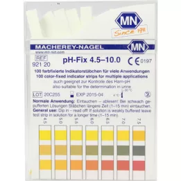 PH-FIX Indikátorcsíkok pH 4,5-10, 100 db