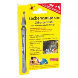 ZECKENZANGE Sebészeti acél, 1 db