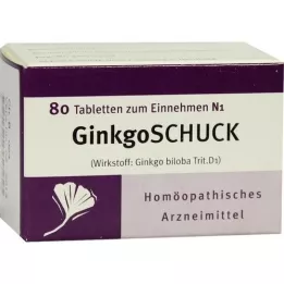 GINKGOSCHUCK tabletta, 80 db