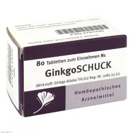 GINKGOSCHUCK tabletta, 80 db