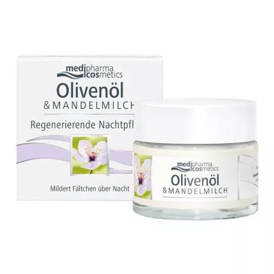 OLIVEN-MANDELMILCH regeneráló éjszakai ápoló, 50 ml OLIVEN-MANDELMILCH regeneráló éjszakai ápoló, 50 ml