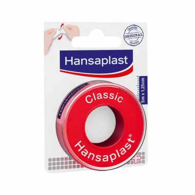 HANSAPLAST Klasszikus rögzítő gipsz 1,25 cm x 5 m, 1 db HANSAPLAST Klasszikus rögzítő gipsz 1,25 cm x 5 m, 1 db