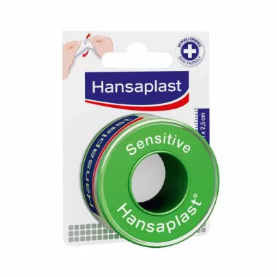 HANSAPLAST Érzékeny rögzítő gipsz 2,5 cm x 5 m, 1 db