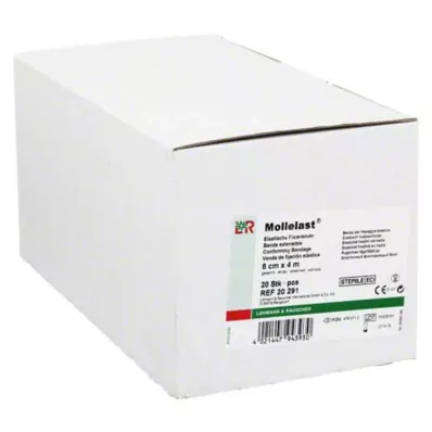 MOLLELAST Kötszerek 8 cmx4 m steril, egyenként csomagolva, 20 db
