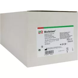 MOLLELAST Kötszerek 10 cmx4 m steril, egyenként csomagolva, 20 db