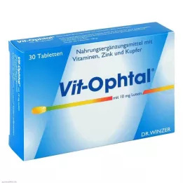 VIT OPHTAL 10 mg lutein tablettával, 30 db
