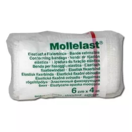 MOLLELAST Kötés 6 cmx4 m fehér, 1 db