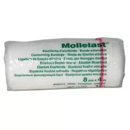 MOLLELAST Kötszer 8 cmx4 m fehér, 1 db