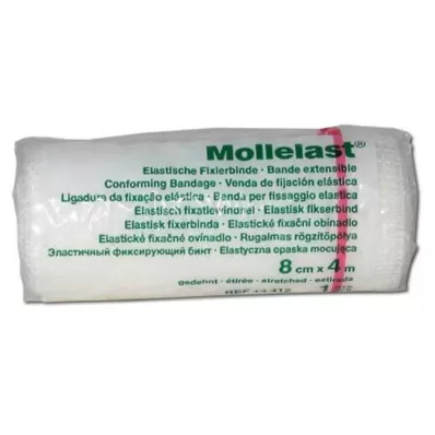 Mollelast 8cmx4m fehér, 1 db
