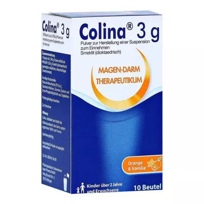 COLINA tasak 3 g por szuszpenzióhoz, 10 db