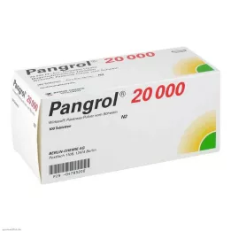 PANGROL 20 000 bélsavmentes tabletta, 100 db