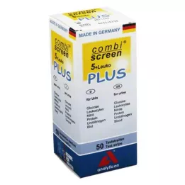 COMBISCREEN 5+Leuko Plus tesztcsík, 50 db