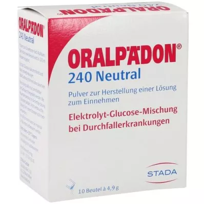 ORALPÄDON 240 semleges tasak por, 10 db