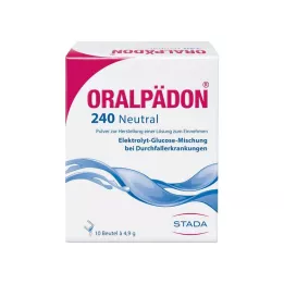 ORALPÄDON 240 semleges tasak por, 10 db