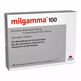 MILGAMMA 100 mg bevont tabletta, 30 db