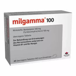 MILGAMMA 100 mg bevont tabletta, 60 db