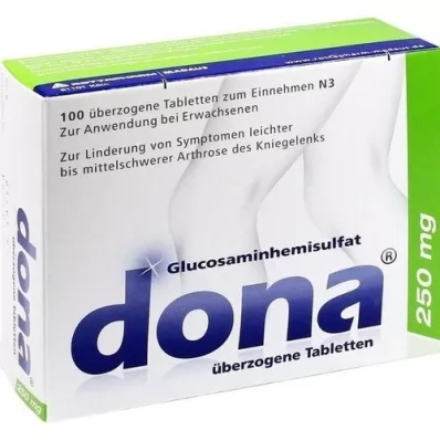 DONA 250 mg bevont tabletta, 100 db