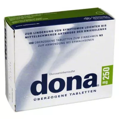 DONA 250 mg bevont tabletta, 100 db