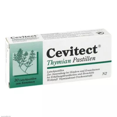 CEVITECT Kakukkfű pasztillák, 30 db
