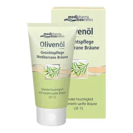 OLIVENÖL GESICHTSPFLEGE mediterrán barnítókrém, 50 ml
