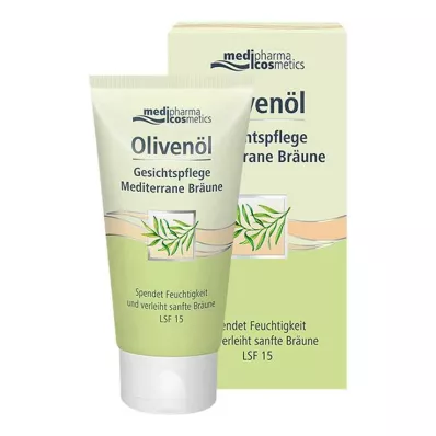 OLIVENÖL GESICHTSPFLEGE mediterrán barnítókrém, 50 ml